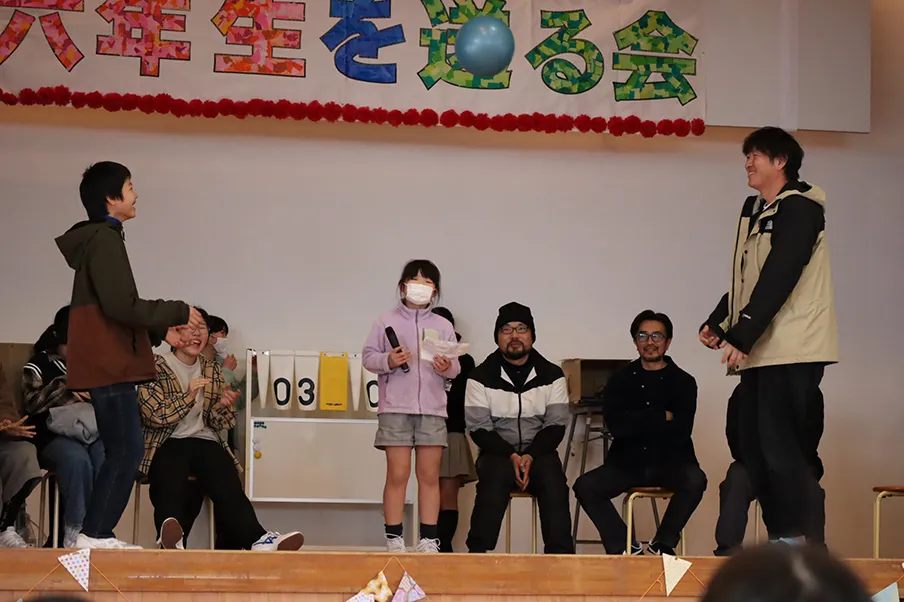 ６年生を送る会